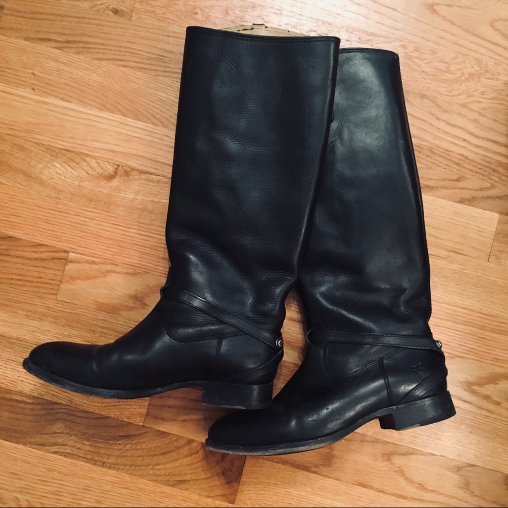 Frye Melissa Strap Tall Boot